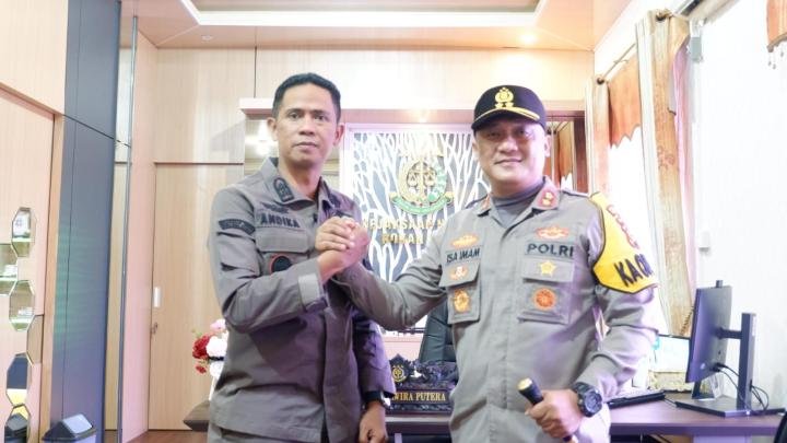 Kapolres Rohil Gelar Pertemuan dan Silaturahmi dengan Kajari 