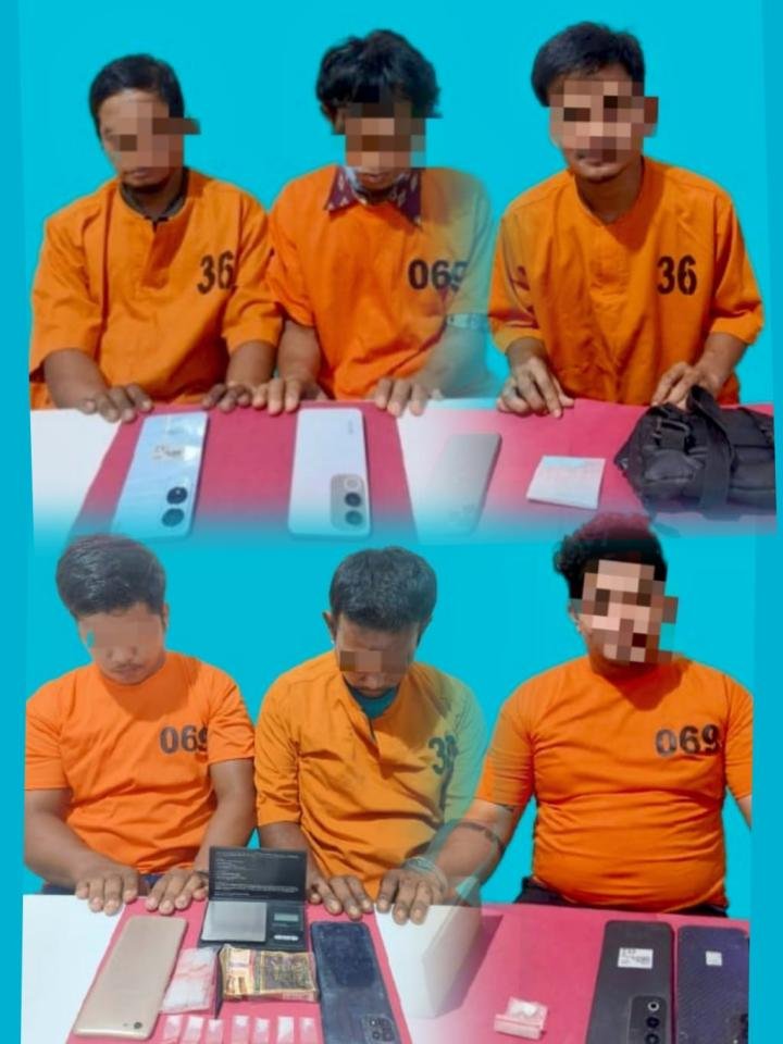 Enam Jaringan Pengedar Narkoba Digulung Polres Pelalawan, Diburu hingga ke Pekanbaru