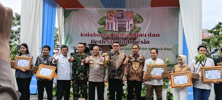 Wakapolda Riau Tutup Pameran Perumahan Polda Riau-REI, Lebih dari 47 Unit Terjual