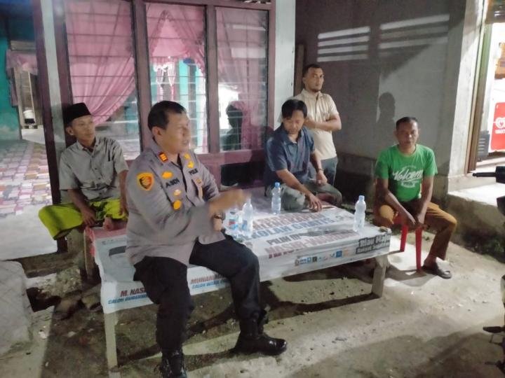 Lindungi Generasi Muda, Kapolsek Kampar Ajak Pemdes Sawah Jadi Garda Terdepan Lawan Narkoba