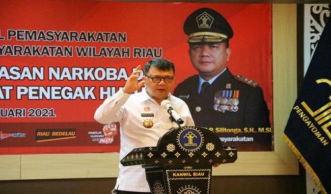 Dirjenpas Puji Blok Pengendali Narkoba Riau, Juga Ancam Tegas Oknum Petugas Terlibat Narkoba
