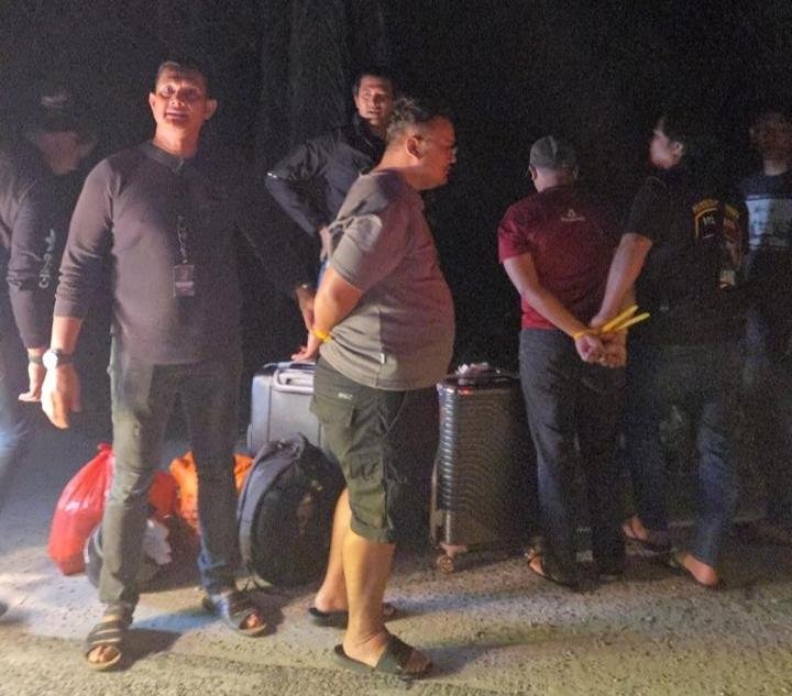 Dua Pelaku Penggelapan Motor Milik Debitur PT CM Ditangkap Hendak Kabur ke Sumut