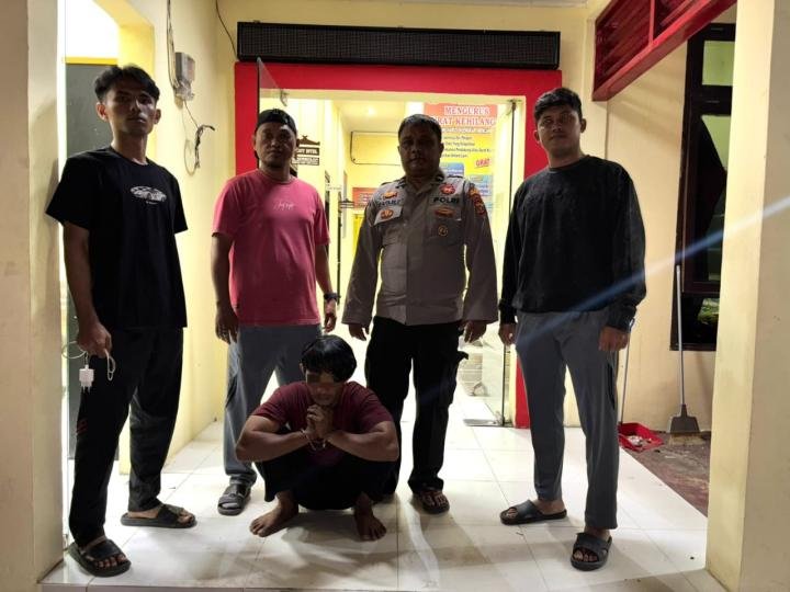Pijai, Residivis Pencuri Sawit Dibekuk Polsek Bonai Darussalam 