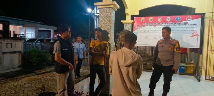 Ciptakan Pilkada Damai di Kampung Bebas Narkoba, Satresnarkoba Gandeng Pemuda 