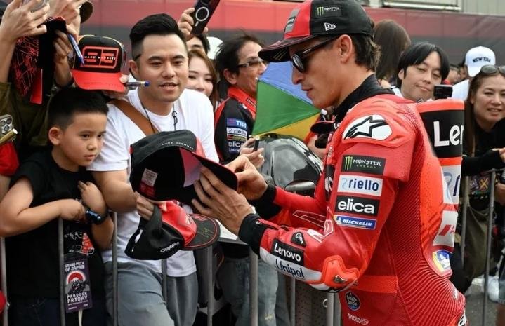 Marc Marquez Terlempar di Urutan Ketiga Kualifikasi MotoGP Jepang