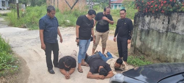 Tiga Penculik Anak Ditangkap Jatanras Polda Riau, Pelaku: Bapak Korban Curi Motor dan HP Kami