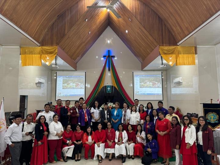 Ormas Kristen Se-Riau Bersama Pembimas Kristen Kanwil Kemenag Riau Laksanakan Doa Kebangsaan