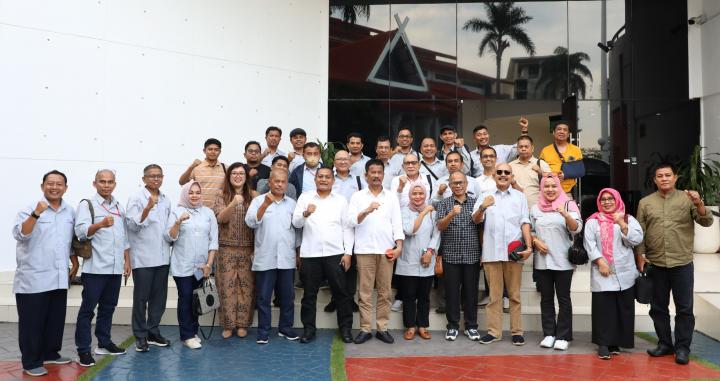 Dikunjungi SMSI Riau, Ini Harapan Kepala BP Batam Muhammad Rudi