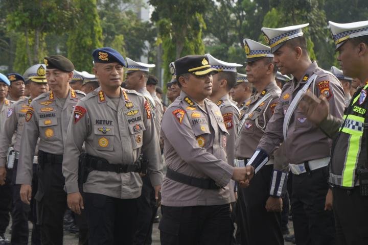 2.400 Personel Gabungan Amankan Riau Bhayangkara Run 2026, Dimulai Dini Hari