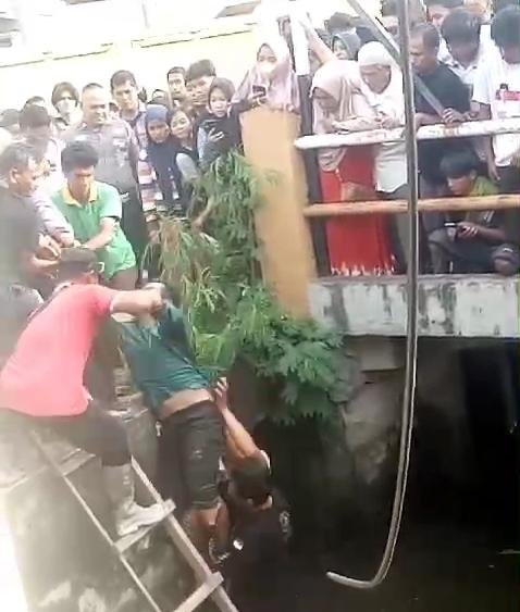Sedih... Sebentar Pamit Buang Air Kecil Malah Ditemukan Jadi Mayat di Jalan Cipta Karya