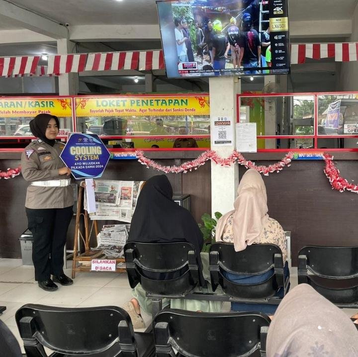Samsat Kubang Ajak Wajib Pajak untuk Menjaga Kamtibmas Selama Pilkada Tahun 2024