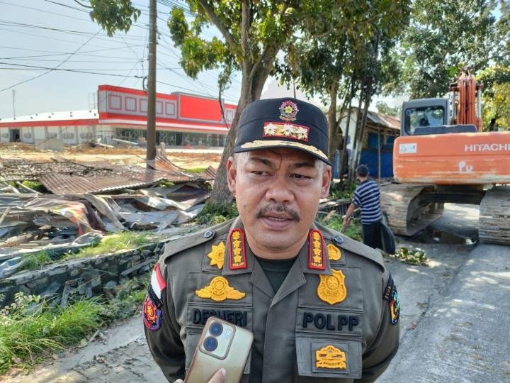 Kembali Menjamur, Satpol PP Pekanbaru Segera Tertibkan Warem di Air Hitam 
