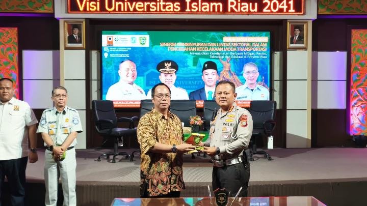 Ditlantas Polda Riau dan UIR Sinergi Cegah Kecelakaan Transportasi