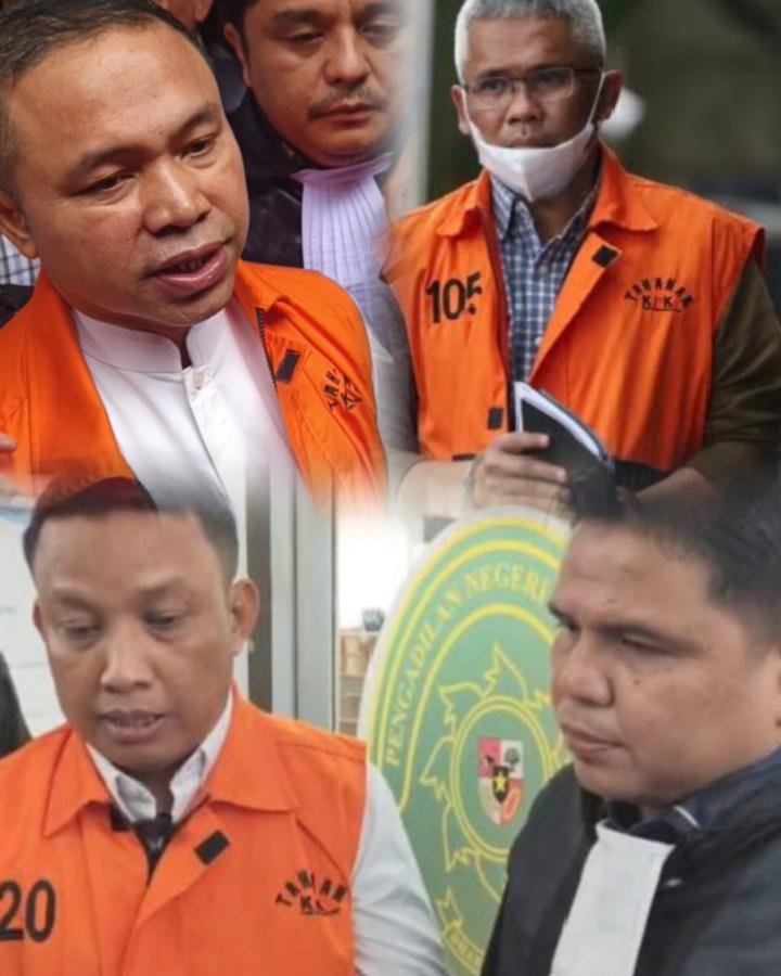 Hukuman Abdul Wahid, Arief dan Dani Diperberat Sama-sama 4 Tahun