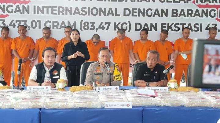 Bos di Malaysia Kasus Sabu di Riau Dikejar Interpol
