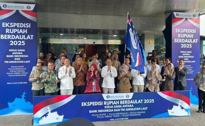 Ekspedisi Rupiah Berdaulat 2025 Resmi Dilepas, Siap Layani Wilayah 3T di Riau