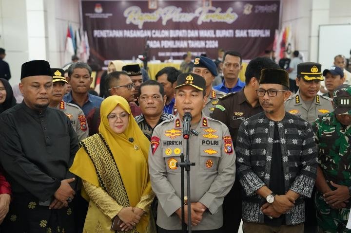 Apresiasi Pilkada Siak Aman dan Kondusif, Kapolda Riau: Kembali Bersatu Demi Kemajuan!