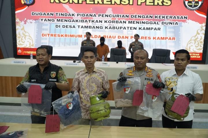 Dua Pelaku Pembunuhan Sadis Disertai Perampokan terhadap IRT Ditangkap saat Pesta Narkoba 