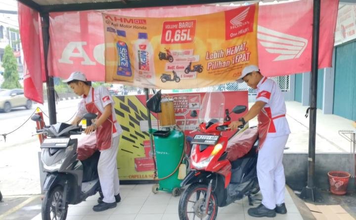 Sepanjang November, Cek Motor Honda Gratis di Bengkel Resmi