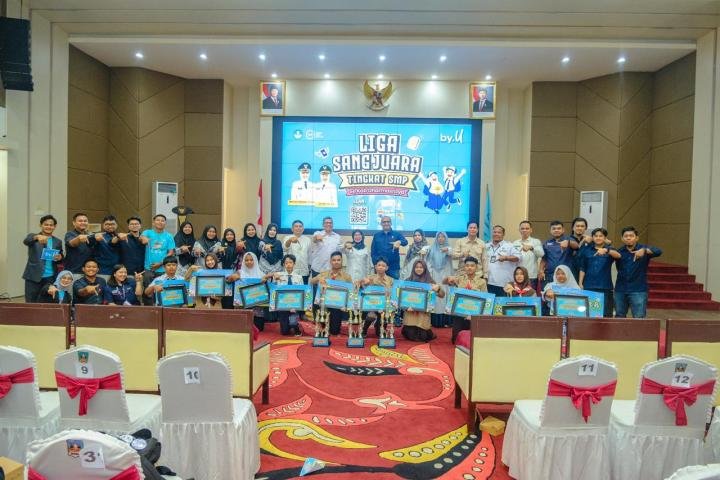 2.800 Pelajar SMP se-Kabupaten Dharmasraya Adu Prestasi di Liga Sang Juara Telkomsel