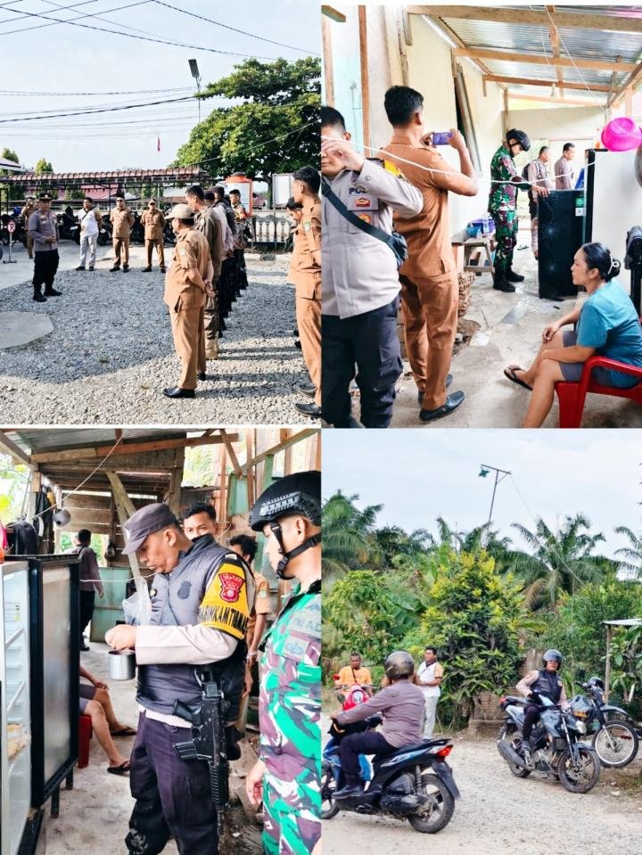 Polsek Kunto Darussalam Gelar Patroli Skala Besar Libatkan Tokoh Masyarakat Berantas Narkoba