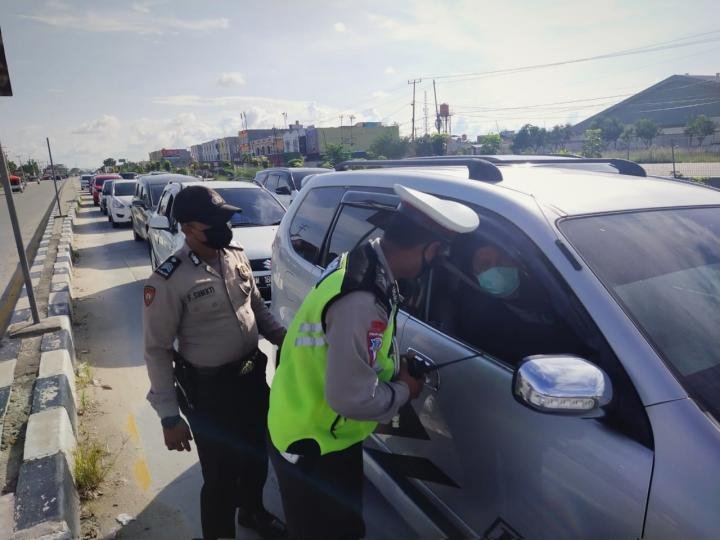 Pasca Lebaran, Polisi Perketat Pemeriksaan di Posko Penyekatan