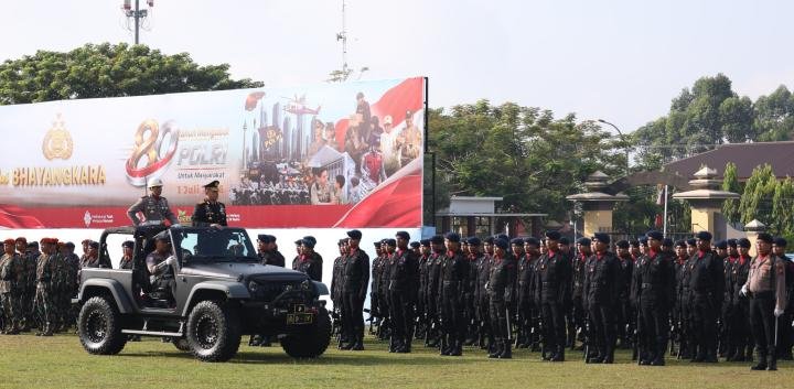 Hari Bhayangkara ke-80 di Riau Diawali Doa Kebaikan, Wakapolda: Dekat dengan Masyarakat