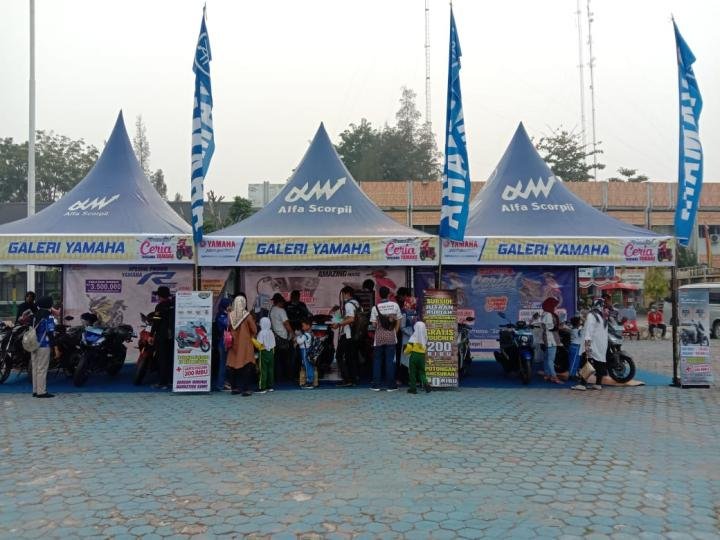 FreeGo Ceria Bersama Yamaha Digelar di Dumai
