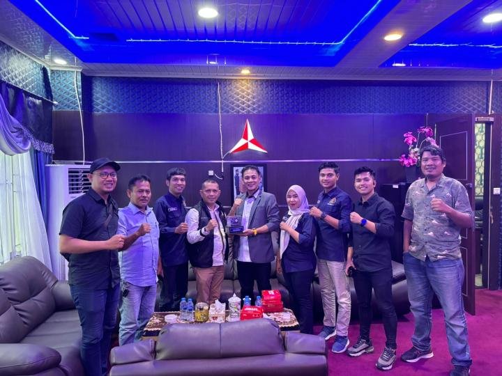Pengurus Terbentuk, PWI Pekanbaru Audiensi dengan Pimpinan DPRD