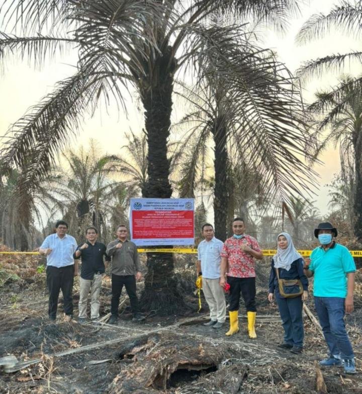 Enam Perusahaan di Riau Ditindak terkait Karhutla, Satu Pabrik Sawit Dihentikan Operasionalnya