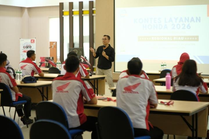 Wujudkan Pelayanan Prima Lewat Kontes Layanan Honda Regional Riau 