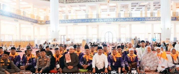 Lepas 169 JCH Kloter 9 dari Bandara Tuanku Tambusai, Wabup Rohul: Selamat dan Semoga Haji Mabrur