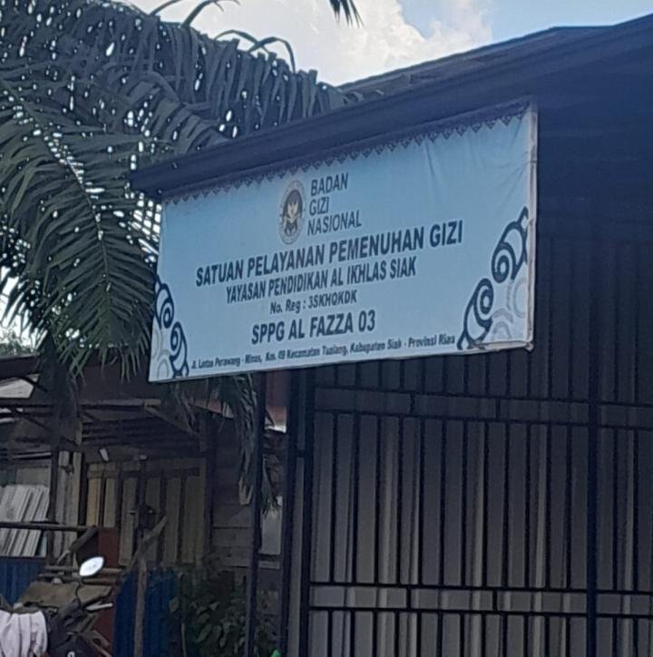 Bau Busuk dan Tidak Miliki IPAL, BGN Riau Akan Cek Dapur Al Fazza 3