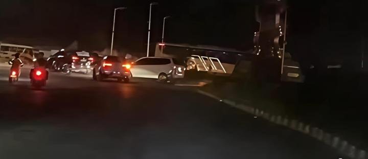 Lampu PJU di SM Amin Padam Akibat Komponen Dicuri, Dishub Lapor Polisi 