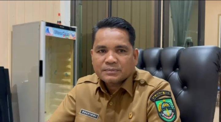 PUPR Rohul Segera Perbaiki Jalan Desa Muara Jaya yang Berlubang dan Rusak Parah