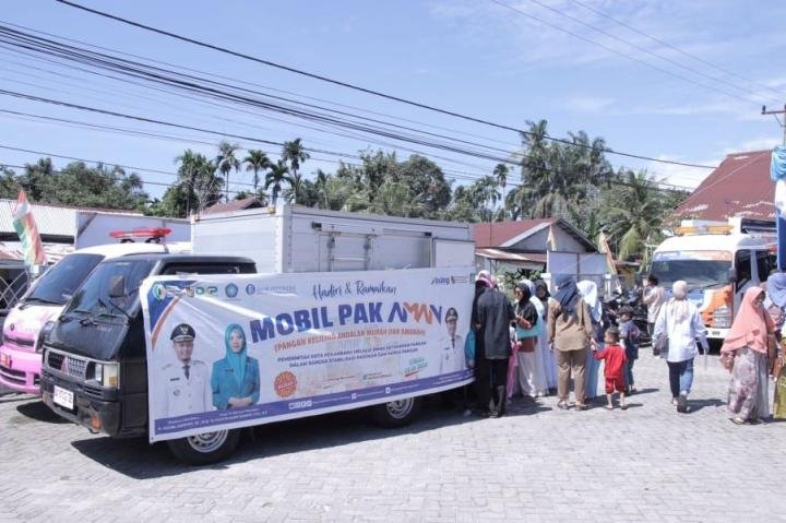 Pemko Pekanbaru Sediakan Sembako Murah Lewat Mobil Pak Aman, ini Jadwalnya!