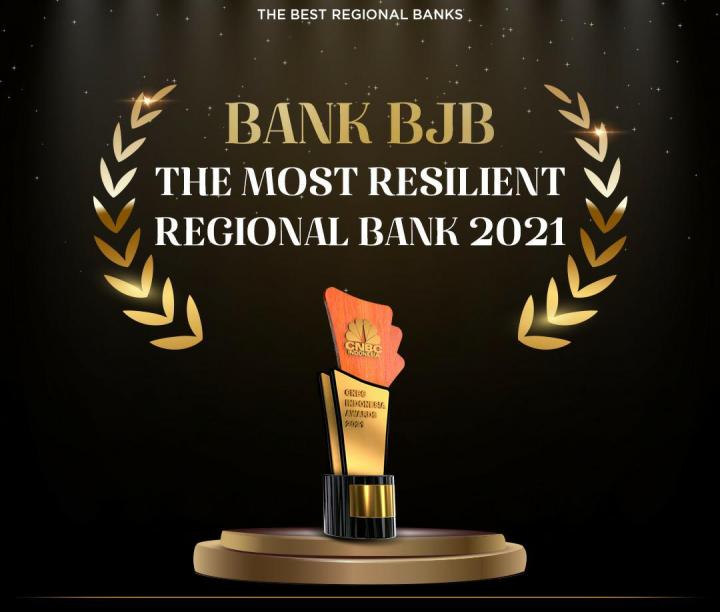 BJB Raih Penghargaan The Most Resilient Regional Bank 2021