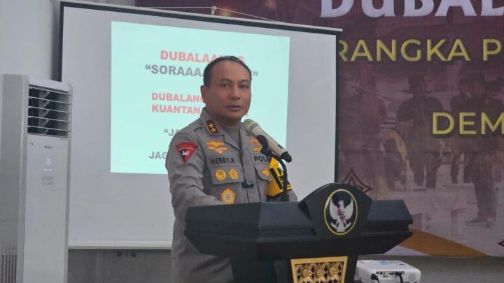 Kapolda Riau Buka Pelatihan Dubalang Penjaga Ekologis dan Penyeimbang Alam di Kuansing