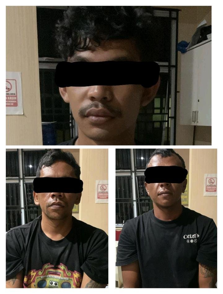 Harimau Kayuah Satreskrim Polres Kuansing Tangkap Tiga Pelaku Pemerasan terhadap Pelajar