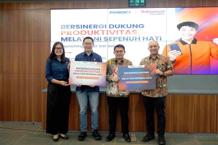 Dukung Layanan Agen Pos, Telkomsel dan PosDigi Luncurkan Paket Sat Set Pos