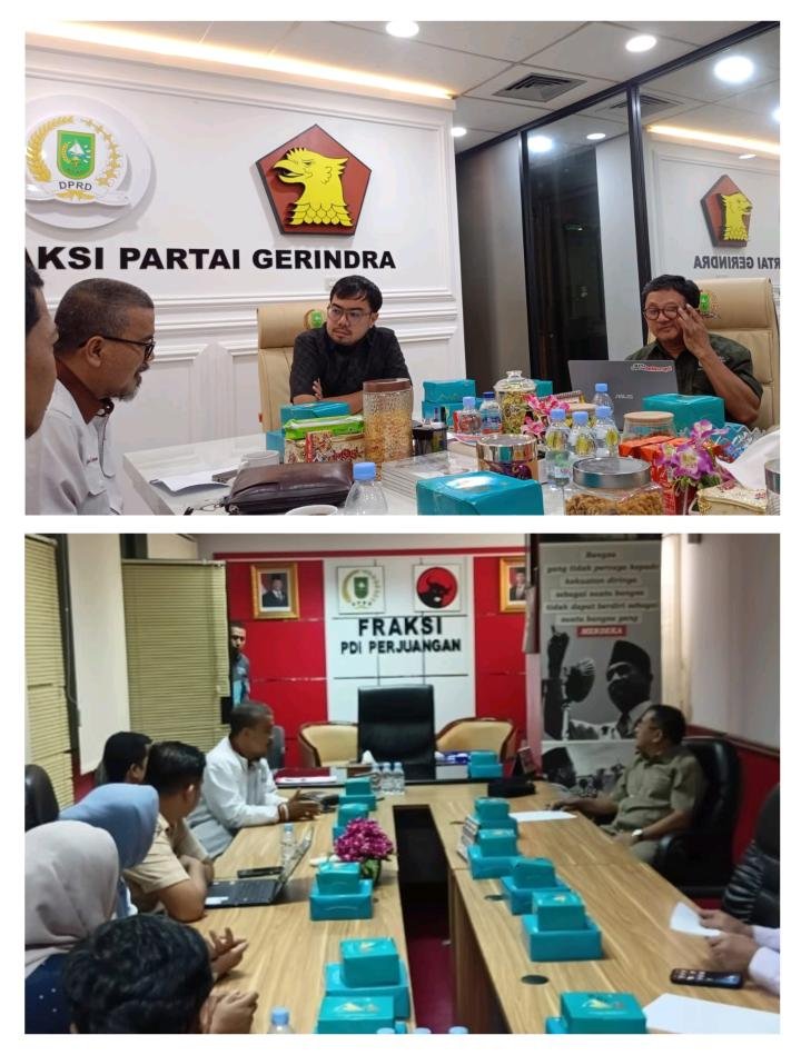 Dorong Percepatan Deklarasi KPHD, KMS Sambangi DPRD Riau 