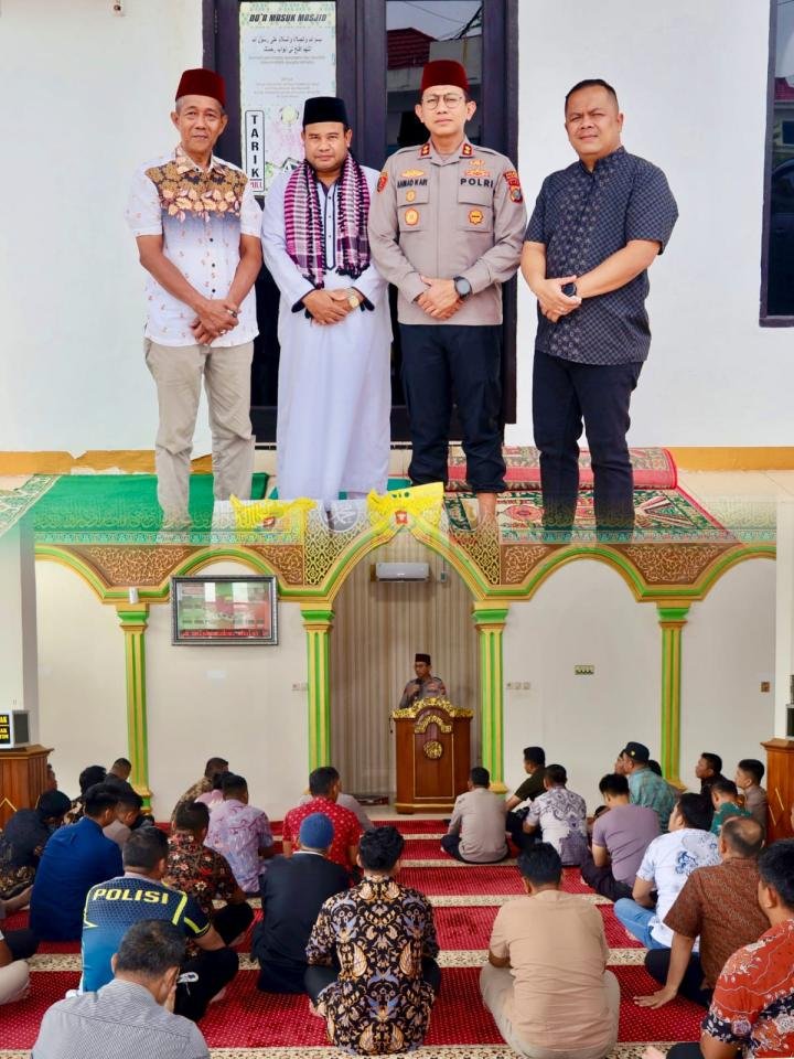 Bukan Sekadar Seragam dan Jabatan, Kapolres Pelalawan Ajak Anggota Dekat dengan Allah