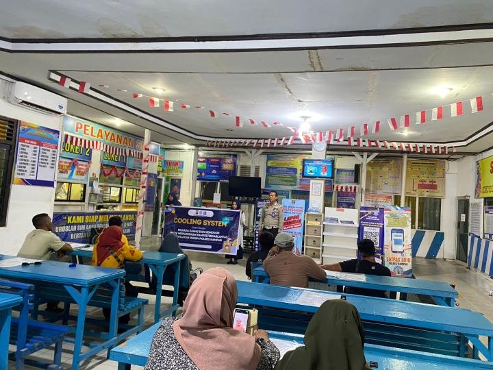 Pastikan Pilkada Aman, Satlantas Polres Kampar Tiada Hari Tanpa Cooling System 