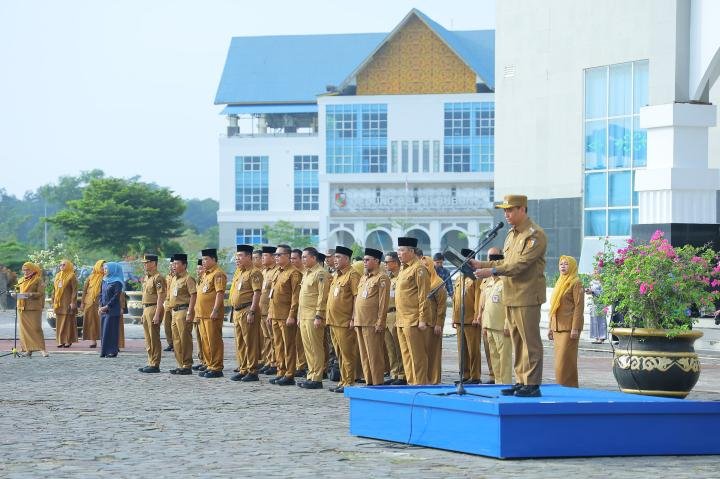 Apel Perdana Awal Tahun, Pemko Pekanbaru Ingatkan Soal Kinerja ASN 