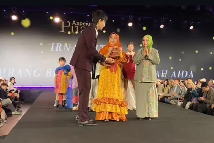 Kembali Harumkan Indonesia, Kolaborasi Batik Kiambang Bertaut-Puan Aspekraf Memukau di Taipei