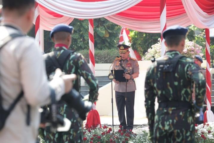 Kapolri Pimpin Upacara Hari Juang Polri di Monumen Perjuangan-Surabaya, Ini Sejarah Singkatnya