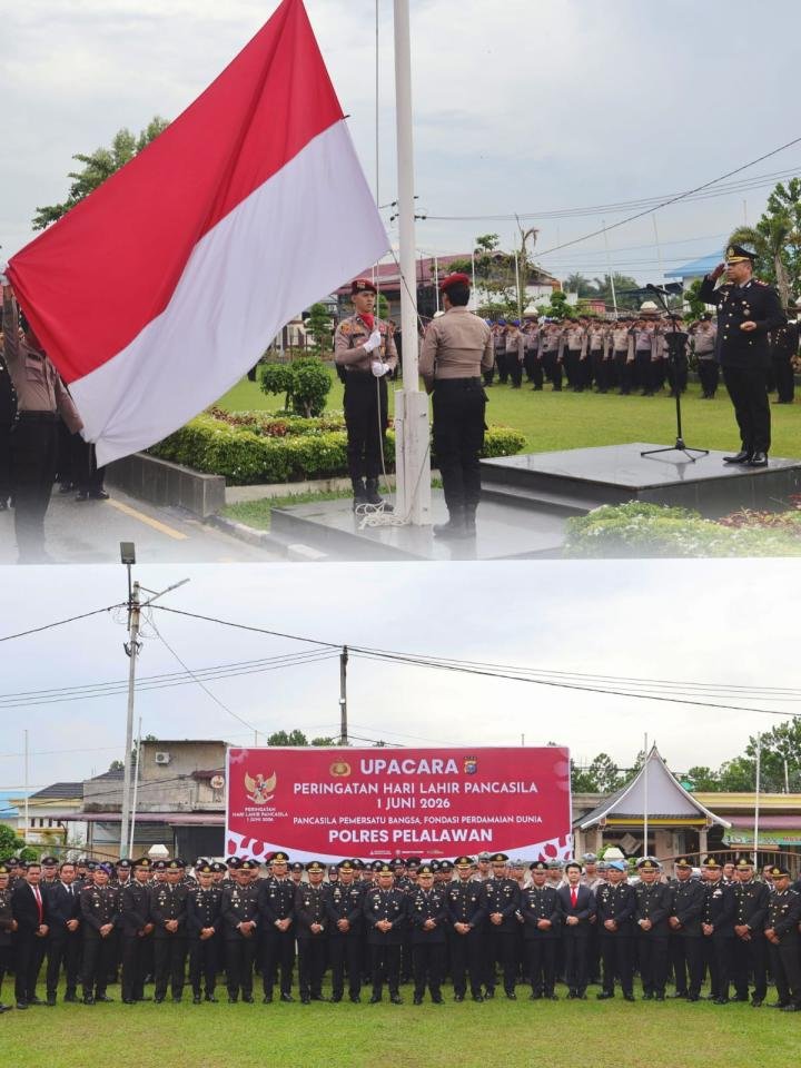 Jadi Irup Harlah Pancasila, Kapolres Pelalawan: Pedoman Pengabdian