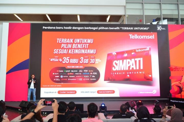 Simpati Berevolusi di 30 Tahun Telkomsel, Hadirkan Banyak Benefit
