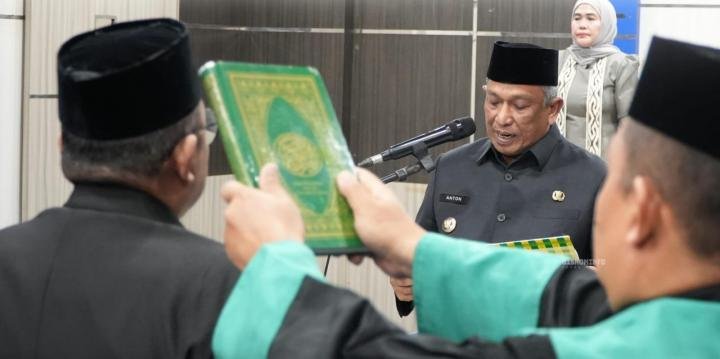 Bupati Rohul Lantik Pejabat Eselon, Segera Tunjuk Plt Sekda 