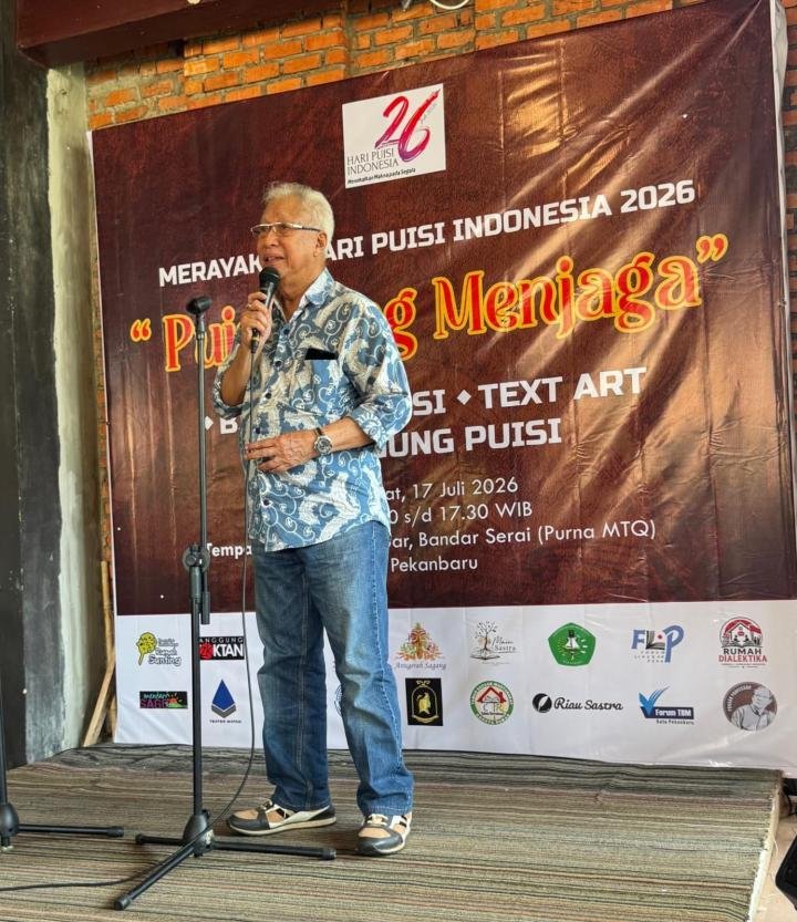 Rida K Liamsi: Hari Puisi Indonesia Ada Karena Riau
